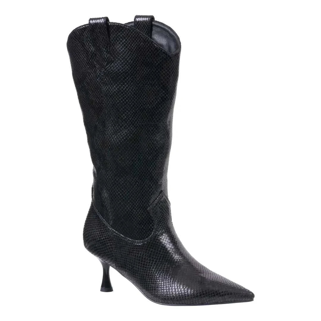 Women's Thalia Black Bootie - Maven Couture IncBoots, Booties