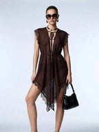 Women's Top Sheer Lace BYMANYC ® New York SOHO SHEER LACE TUNIC - New Collection