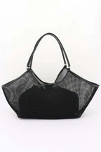 Women's Tote Bag Mesh With Removable Liner BYMANYC ® New York CONTEMPORARY AIRY VERSATILE SHOPPER - New Collection
