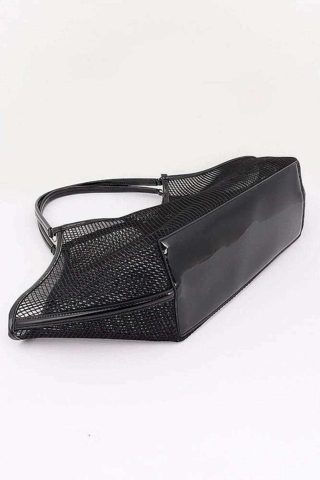 Women's Tote Bag Mesh With Removable Liner BYMANYC ® New York CONTEMPORARY AIRY VERSATILE SHOPPER - New Collection