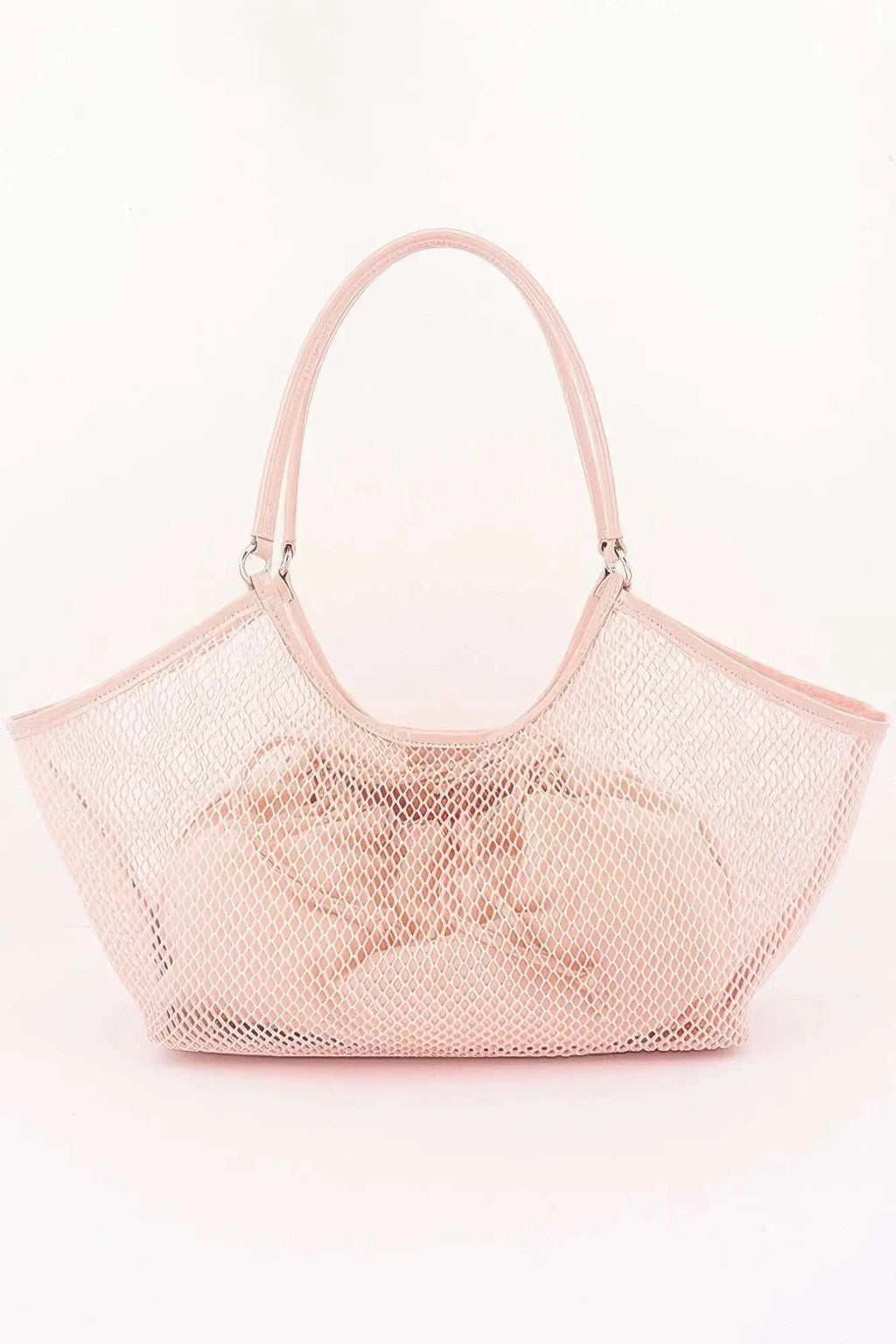 Women's Tote Bag Mesh With Removable Liner BYMANYC ® New York CONTEMPORARY AIRY VERSATILE SHOPPER - New Collection
