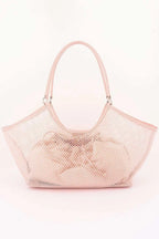 Women's Tote Bag Mesh With Removable Liner BYMANYC ® New York CONTEMPORARY AIRY VERSATILE SHOPPER - New Collection