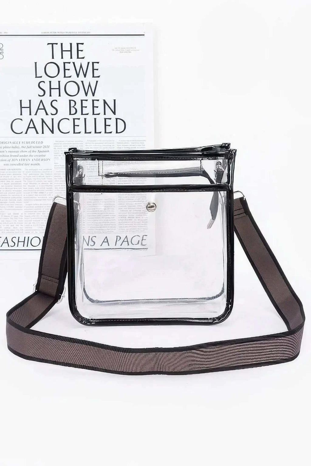 WOMEN'S TRANSPARENT BAG TRIBECA New Collection WALL STREET BYMANYC ® New York