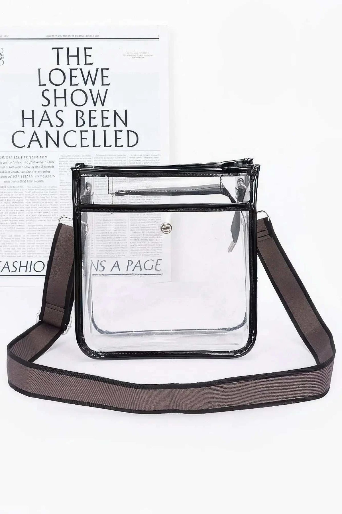 WOMEN'S TRANSPARENT BAG TRIBECA New Collection WALL STREET BYMANYC ® New York