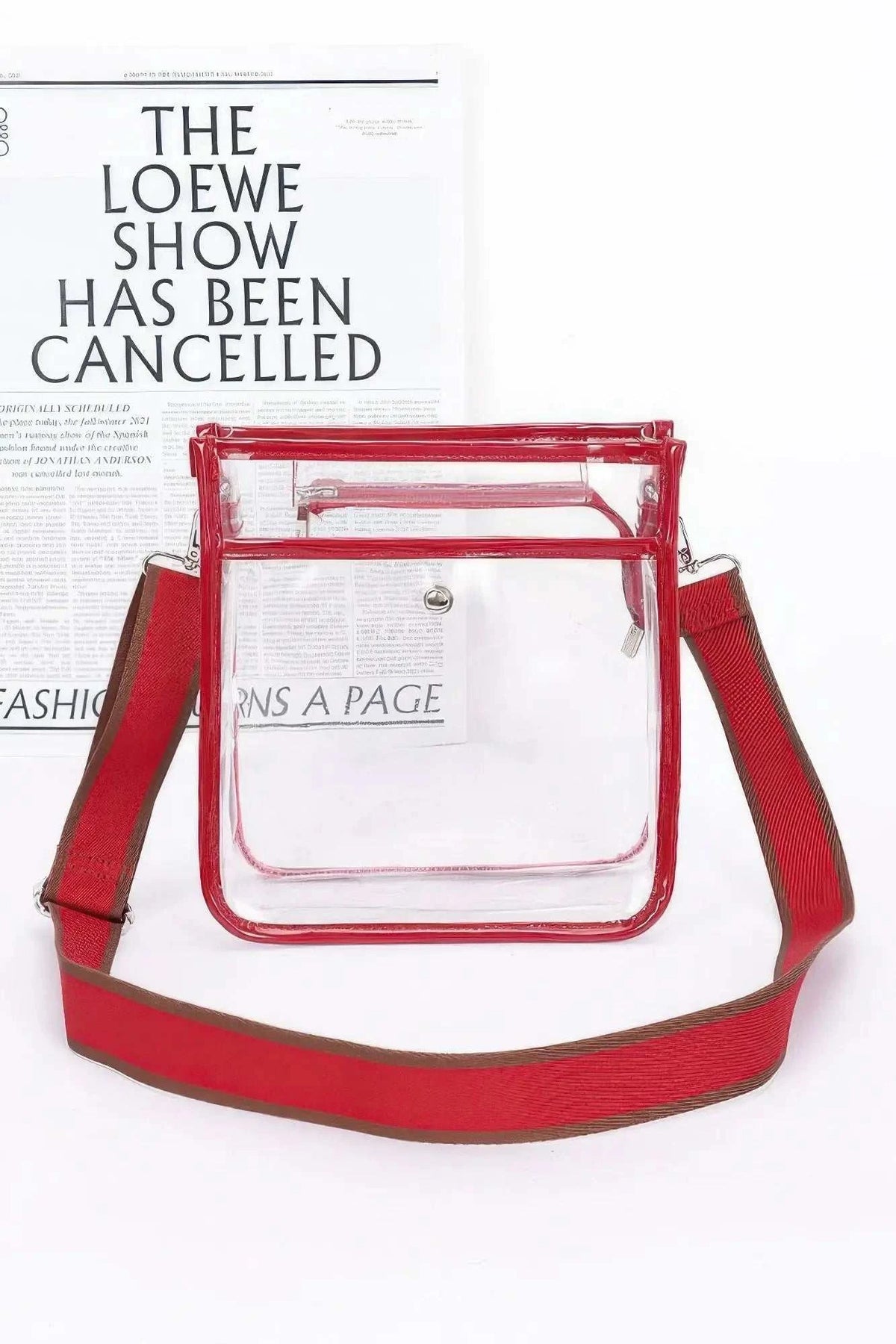 WOMEN'S TRANSPARENT BAG TRIBECA New Collection WALL STREET BYMANYC ® New York