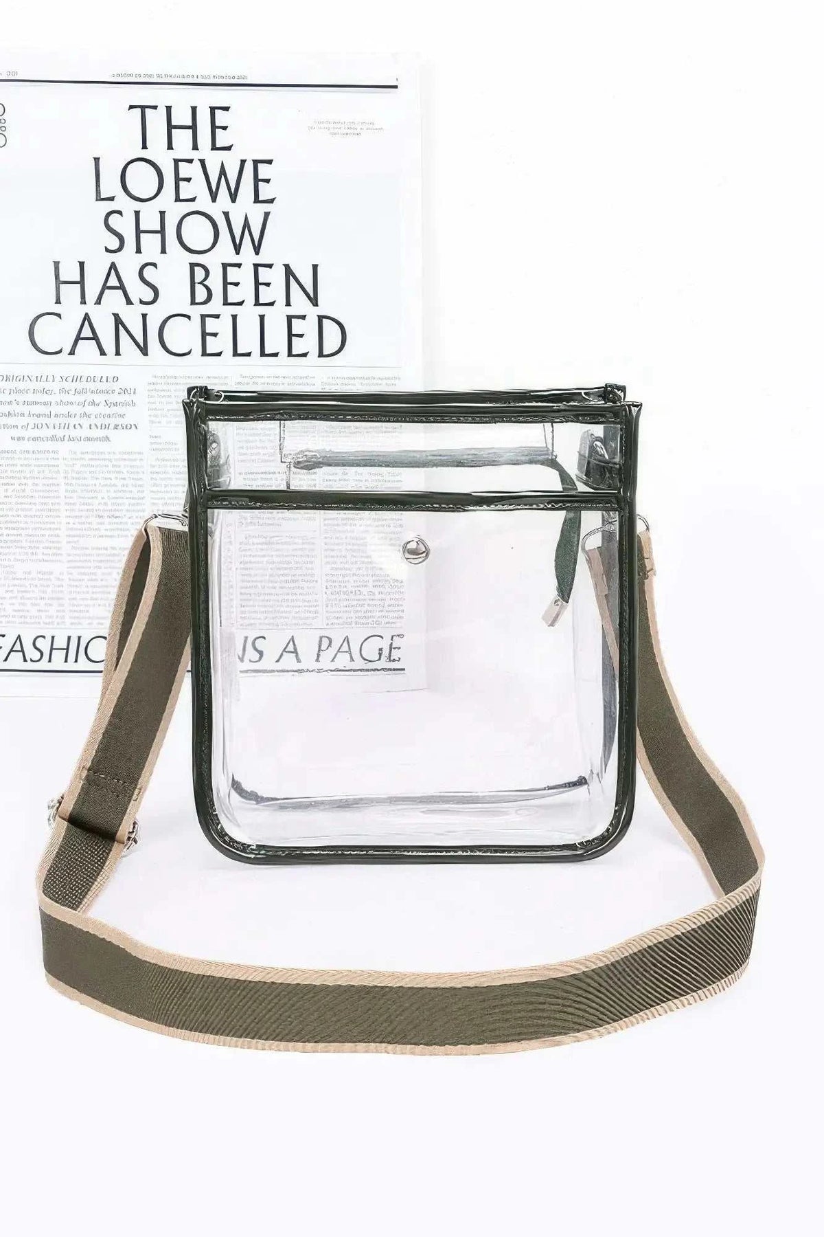 WOMEN'S TRANSPARENT BAG TRIBECA New Collection WALL STREET BYMANYC ® New York