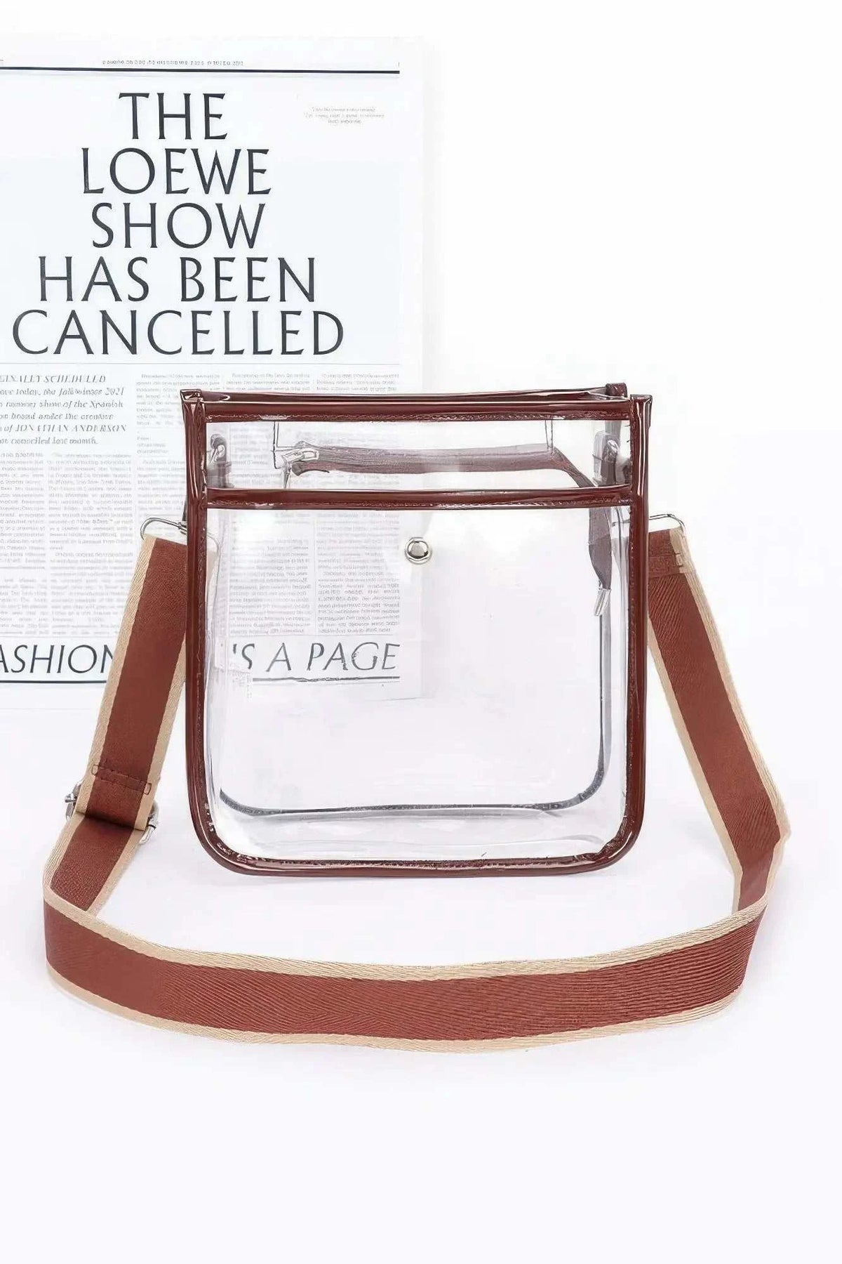 WOMEN'S TRANSPARENT BAG TRIBECA New Collection WALL STREET BYMANYC ® New York