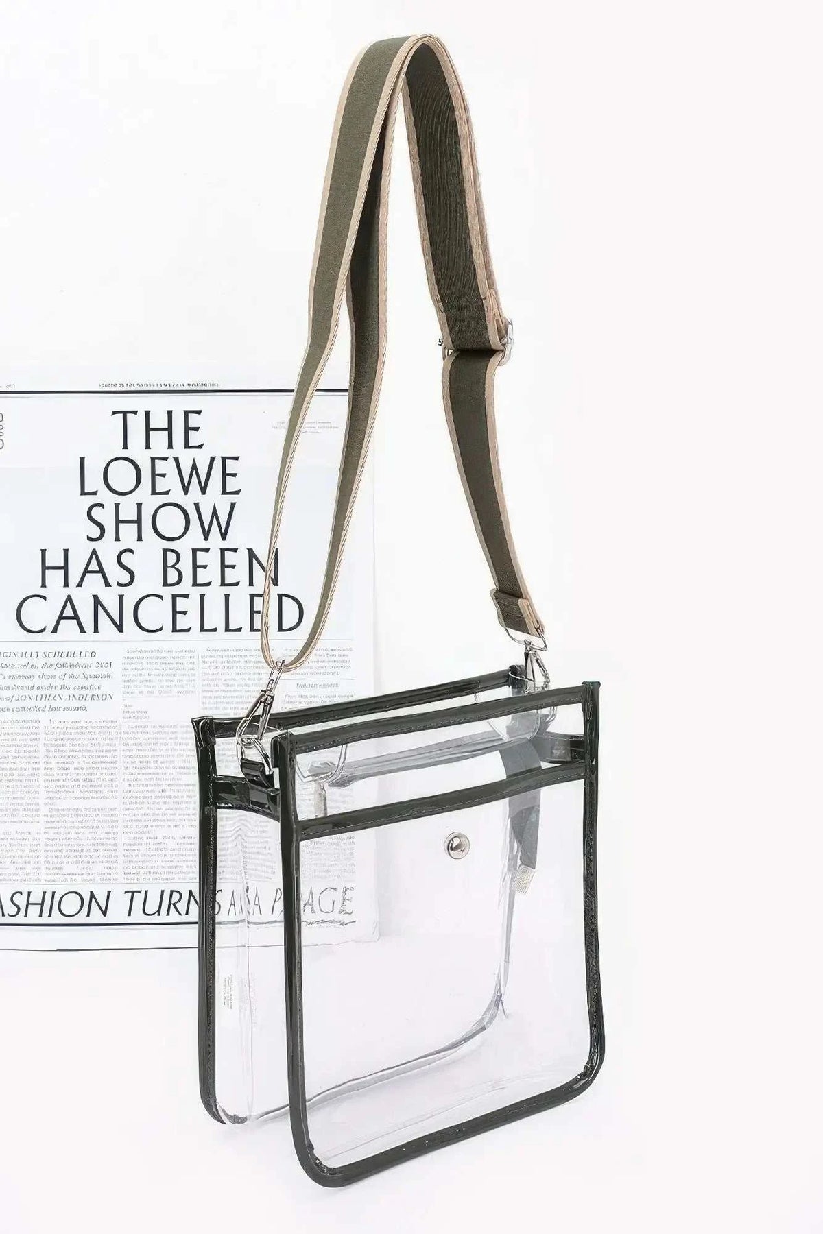 WOMEN'S TRANSPARENT BAG TRIBECA New Collection WALL STREET BYMANYC ® New York