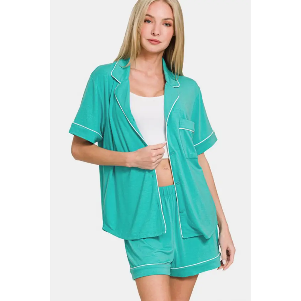 Elevate your wardrobe with timeless designer lounge wear in luxury fashion $39.24 introducing the button down short