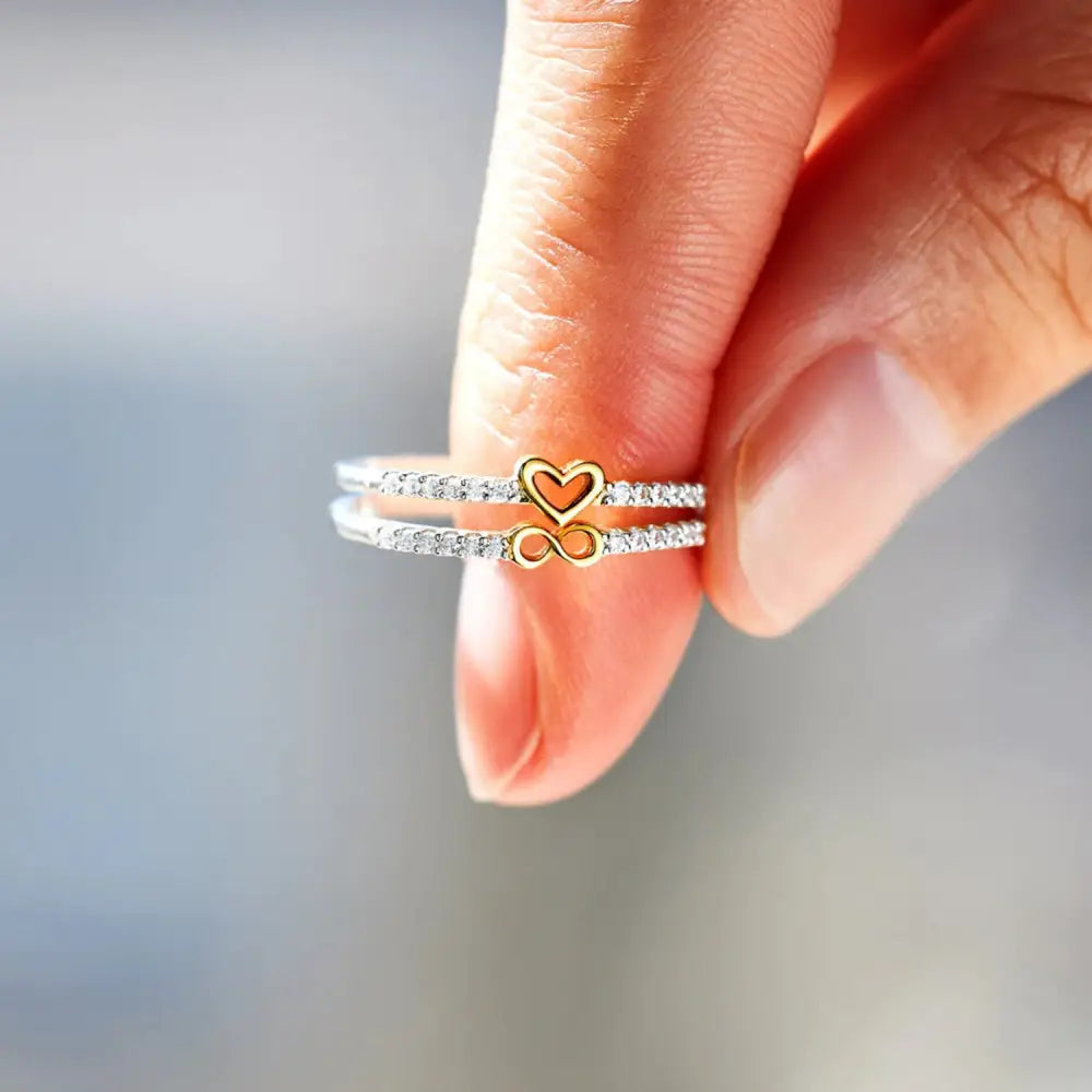 Exquisite zircon heart ring redefining luxury fashion for women $19.99 this exclusive jewelry piece does not include